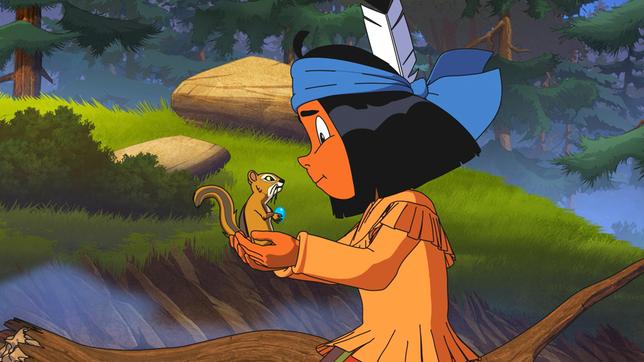 Bild: WDR/Ellipsanime Productions/Belvision Yakari und ein Streifenhörnchen