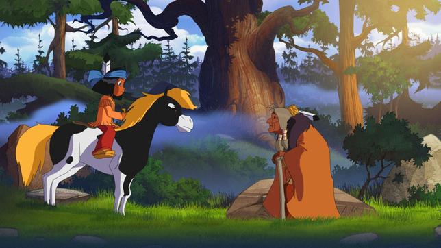 Bild: WDR/Ellipsanime Productions/Belvision Yakari und Stiller Fels