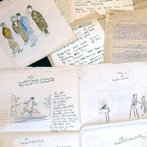 Manuskriptseiten von Virgina Woolf