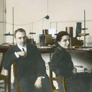 Otto Hahn und Lise Meitner, 1910