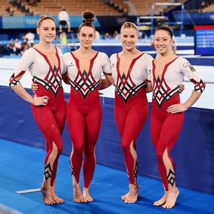 Die deutschen Turnerinnen bei Olympia 2021