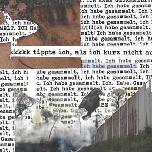 Collage aus Texten und Bildern