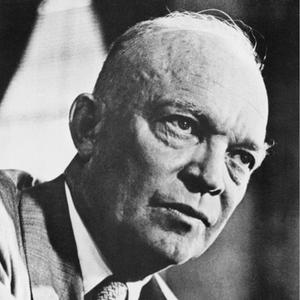 Dwight David Eisenhower. 34. Präsident der USA (1890-1969). Um 1965. |