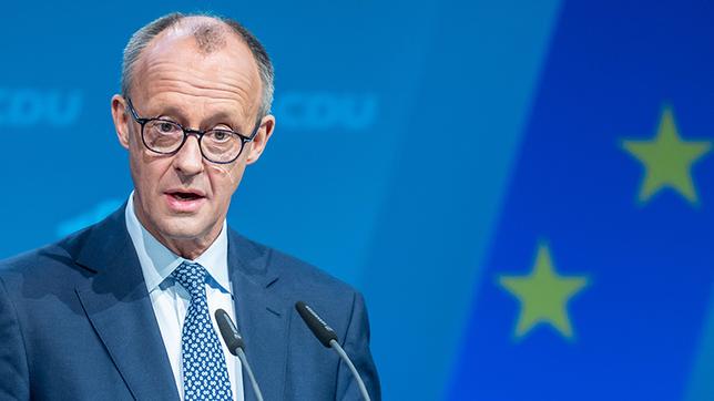 Bild: picture alliance/dpa | Michael Kappeler Friedrich Merz, Bundeskanzler und CDU-Bundesvorsitzender