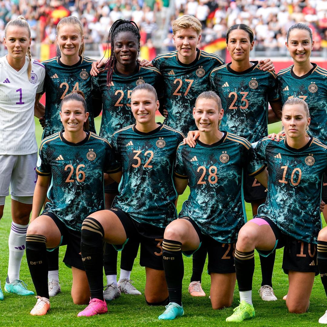 Frauen-Fussball-WM: Deutsche Nationalmannschaft