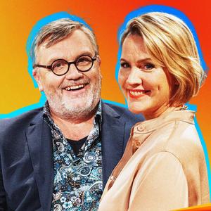 Hape Kerkeling und Judith Rakers