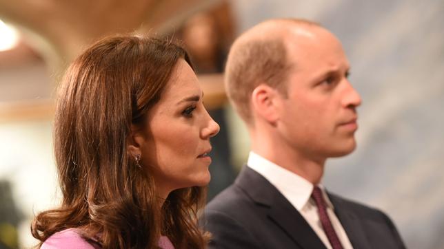 Prinz William und Herzogin Kate besichtigen am 21.07.2017 in Hamburg das Internationale Maritime Museum