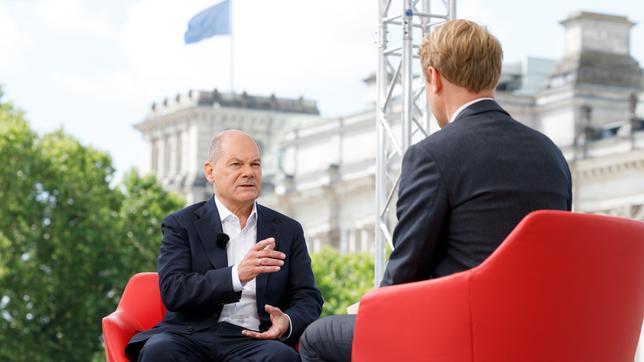 Olaf Scholz im Sommerinterview