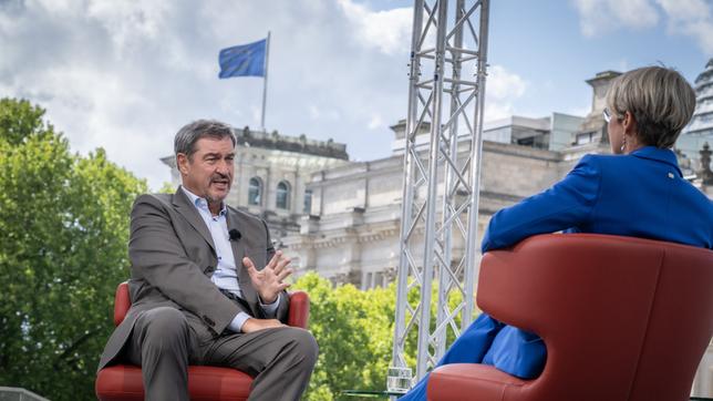 ARD-Sommerinterview: Markus Söder