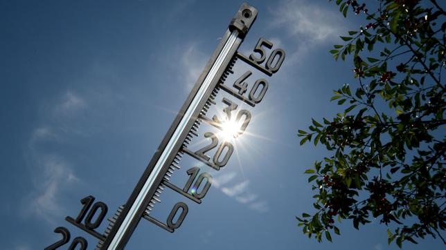 Seit Samstag stiegen die Temperaturen vielerorts weit über 30 Grad Celsius.