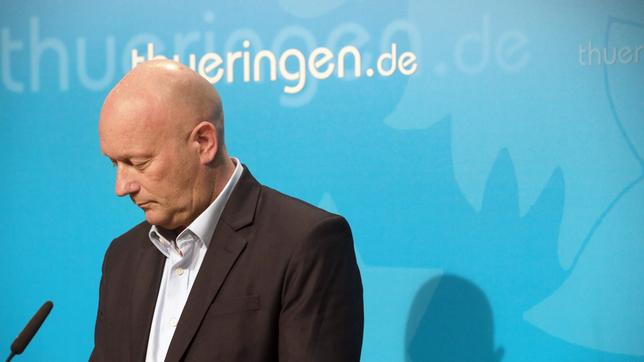 Bild: dpa Thomas Kemmerich (FDP) kündigte seinen Rücktritt an.