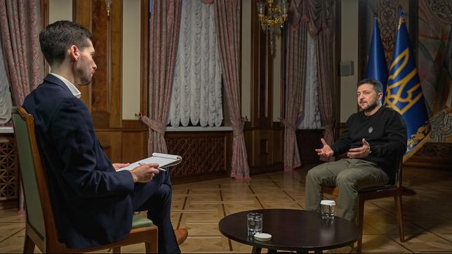 Wolodymyr Selenskyj im ARD-Exklusiv-Interview