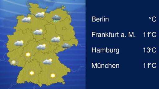 Wetterbericht für Deutschland Wetter vor acht ARD