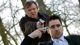 Der Killer Ken (Brendan Gleeson, li.) soll seinen Kollegen Ray (Colin Farrell) umbringen, doch der depressive Auftragskiller kommt ihm scheinbar zuvor.