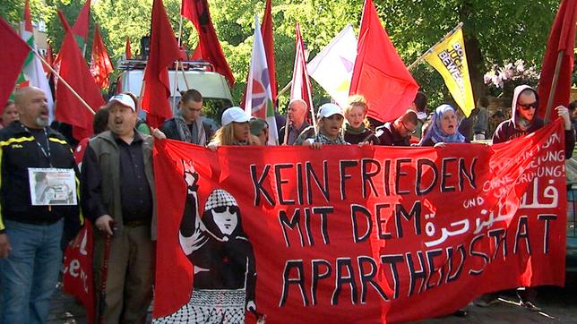 Eine Demonstration in Berlin 