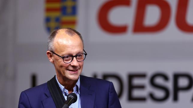Der CDU-Parteivorsitzende Friedrich Merz