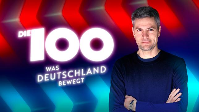 Bild: ARD/NDR/WDR/Jennifer Fey "Die 100 - Was Deutschland bewegt" mit Ingo Zamperoni