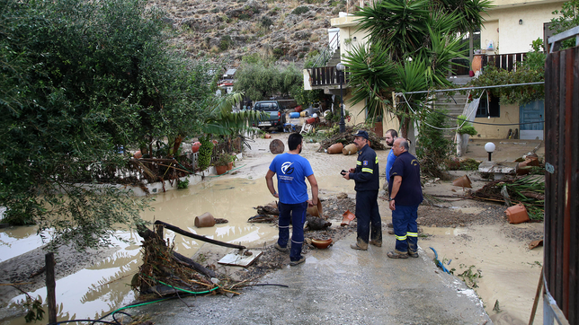 Überschwemmungen in Griechenland