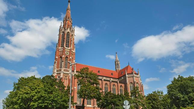 Heilig Kreuz Kirche in München-Gesing.