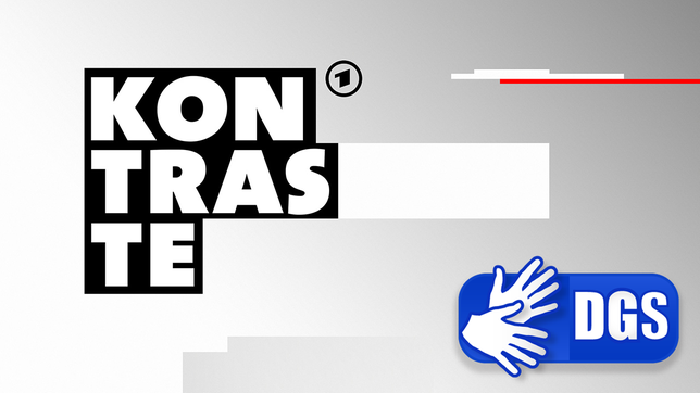 Kontraste-Logo + DGS (Quelle: rbb)