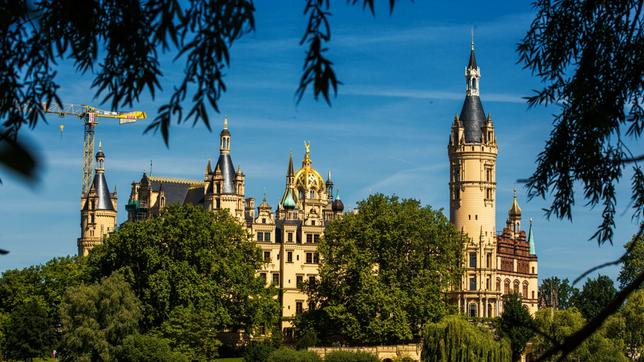 Landtag in Schwerin - Mecklenburg-Vorpommern 
