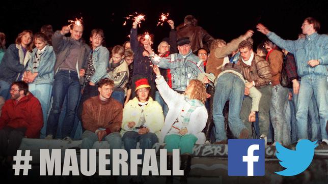 Bild: Das Erste Mauerfall 25 Jahre in den sozialen Netzwerken