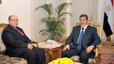 Bild: dpa Generalstaatsanwalt Abdullah mit Mursi