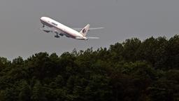 Die Boeing mit der Flugnummer MH370 startet in Kuala Lumpur 