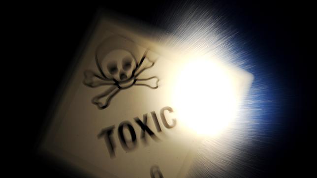 Achtung "Toxic" - giftig 