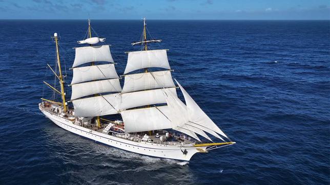 Gorch Fock, das Segelschulschiff der Bundesmarine