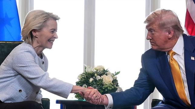 Ursula von der Leyen, Donald Trump
