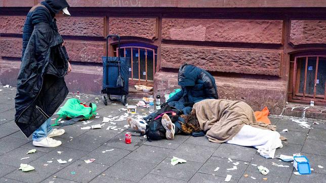 verelendete Drogenabhängige
