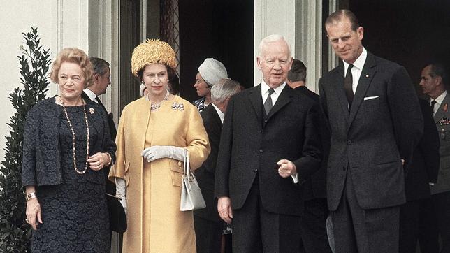 Queen Elizabeth II. und Prince Philipp auf Staatsbesuch in Deutschland