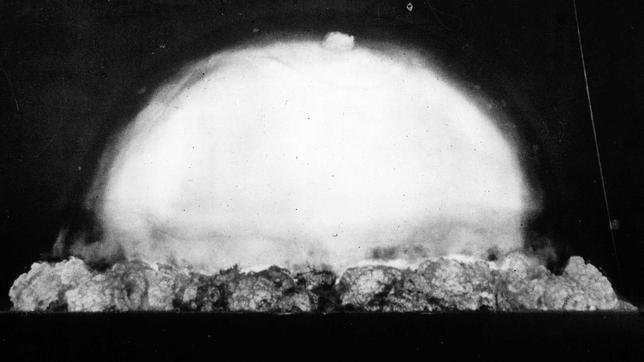 Die erste Atombombe detonierte 1945 in New Mexico.
