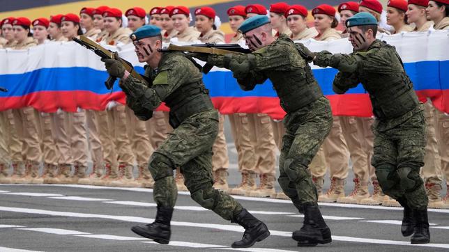 Parade zum 9. Mai in Russland