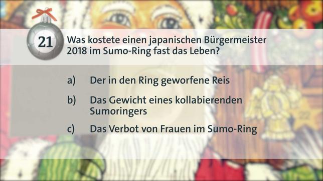 Was kostete einen japanischen Bürgermeister 2018 im Sumo-Ring fast das Leben?