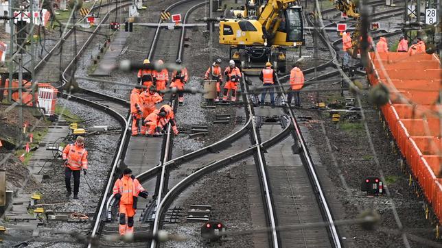 Die wichtige Bahnstrecke Frankfurt – Mannheim wird saniert.