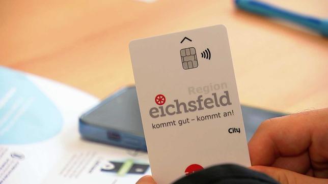 Bezahlkarte für Geflüchtete in Eichsfeld, Thüringen