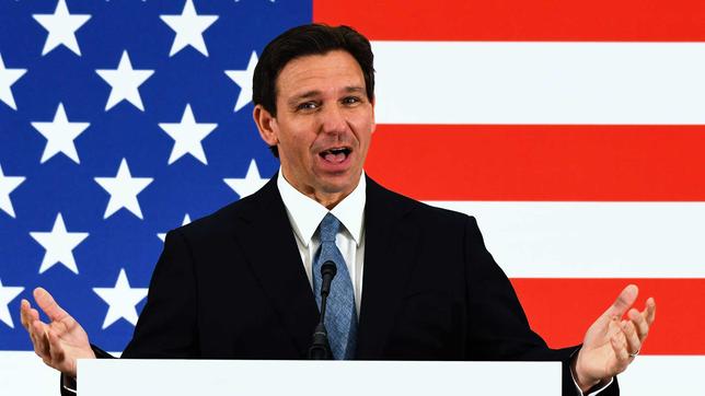 Ron DeSantis, Gouverneur von Florida und republikanischer Kandidat für die US-Präsidentschaftswahl