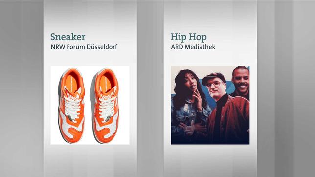 Ausstellung "Sneaker" im  NRW Forum Düsseldorf, ARD-Doku "Hip-Hop – Made in Germany"