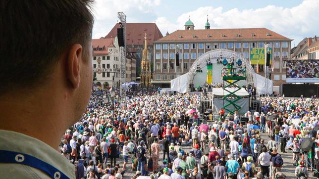 Evangelischer Kirchentag in Nürnberg