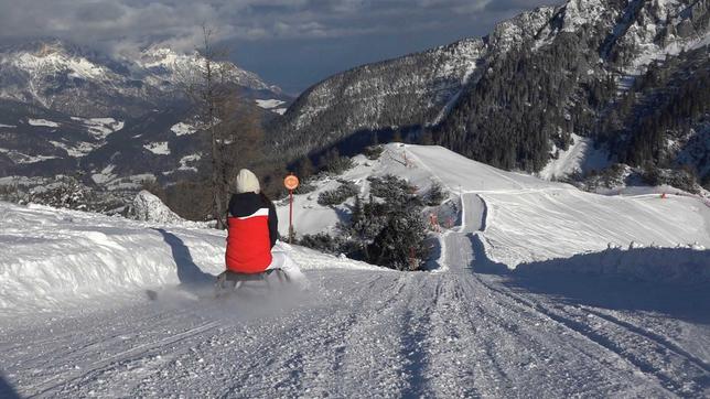 Ex-Skigebiet Schönau am Jenner in Bayern