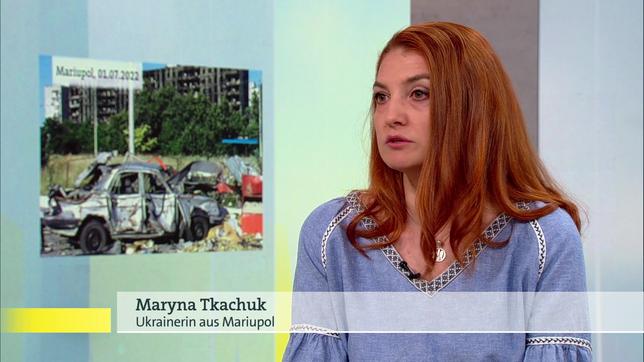 Maryna Tkachuk stammt aus Mariupol