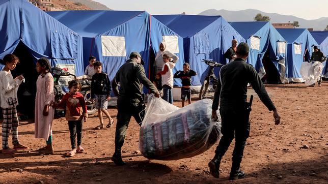 Naturkatastrophen in Libyen und Marokko