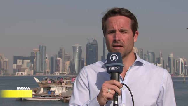 Sportjournalist Philip Sohmer, zzt. Katar