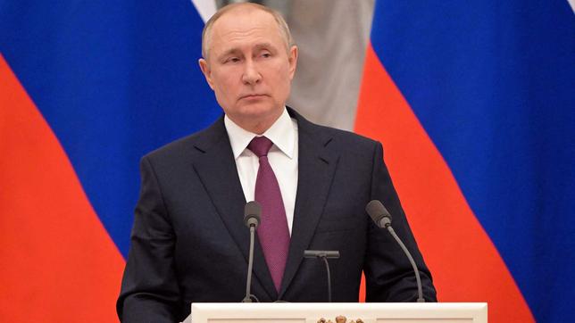 Wladimir Putin, russischer Staatspräsident