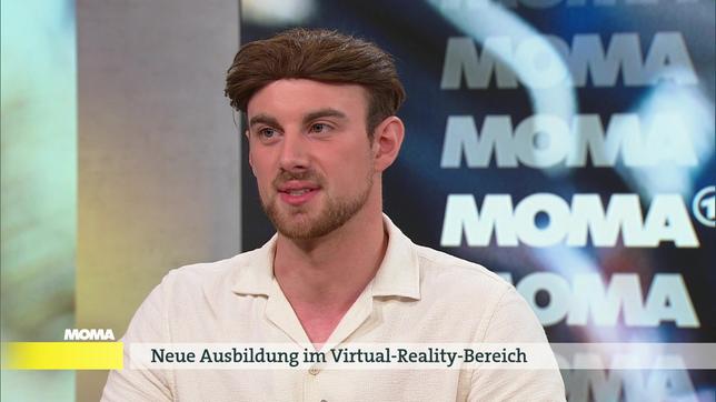 Tobias Günzel, Auszubildender zum Gestalter für Immersive Medien