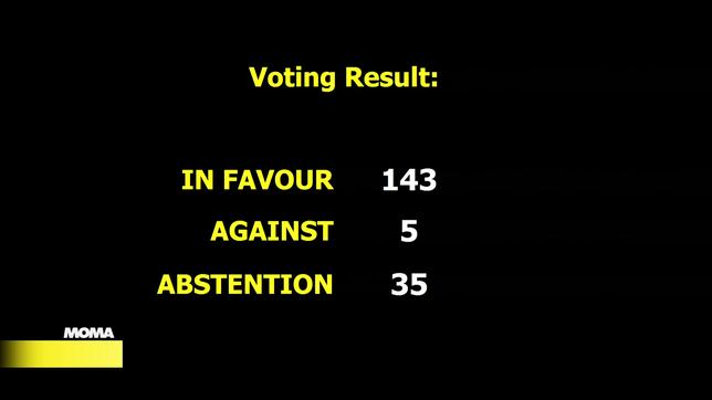 UN-Resolution, Abstimmungsergebnis, Annexionen, Russland, Ukraine