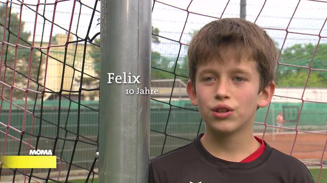 Felix, 10 Jahre, glaubt an den BVB