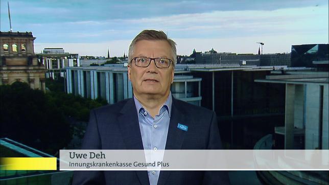 Uwe Deh, Vorstand der Innungskrankenkasse Gesund Plus